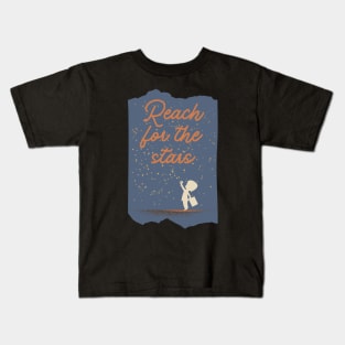 Retro Reach for the stars Kids T-Shirt